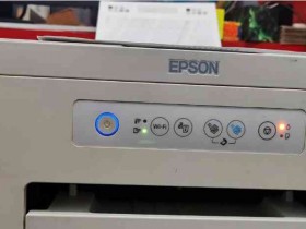 爱普生L4156打印机三灯闪烁 电脑上识别ET-2700型号 刷固件快速解决问题