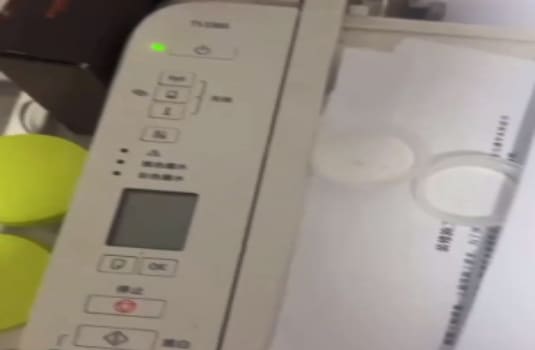 佳能TS3480打印机提示P07,E08,5b00,1700进维修模式 废墨清零